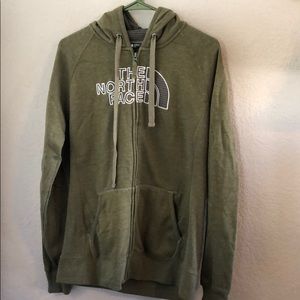 Women’s north face full zip hoodie